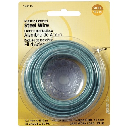 Hillman HILLMAN 50 ft. L Plastic 18 Ga. Wire, PK6 123115-N